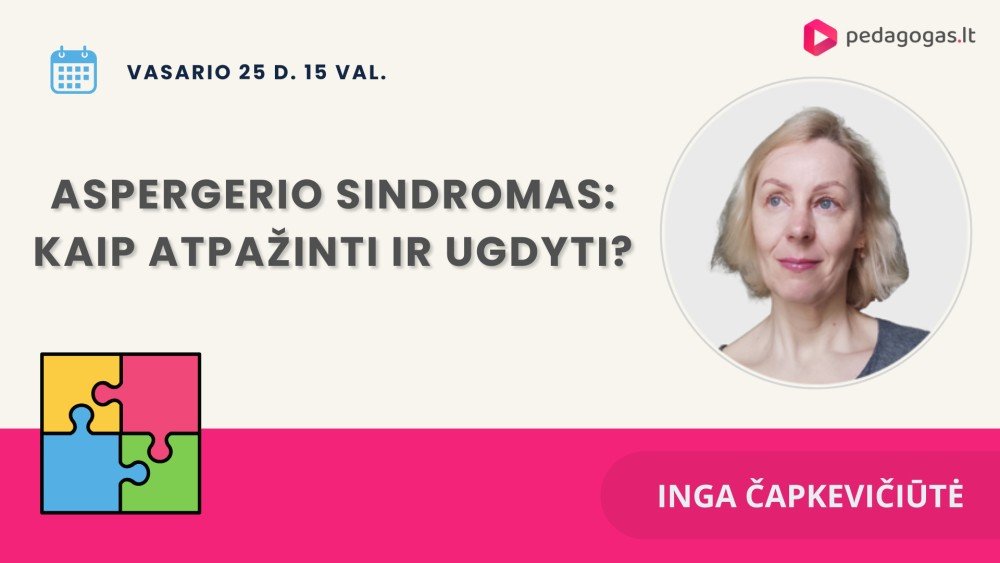 Aspergerio sindromas: kaip atpažinti ir ugdyti?