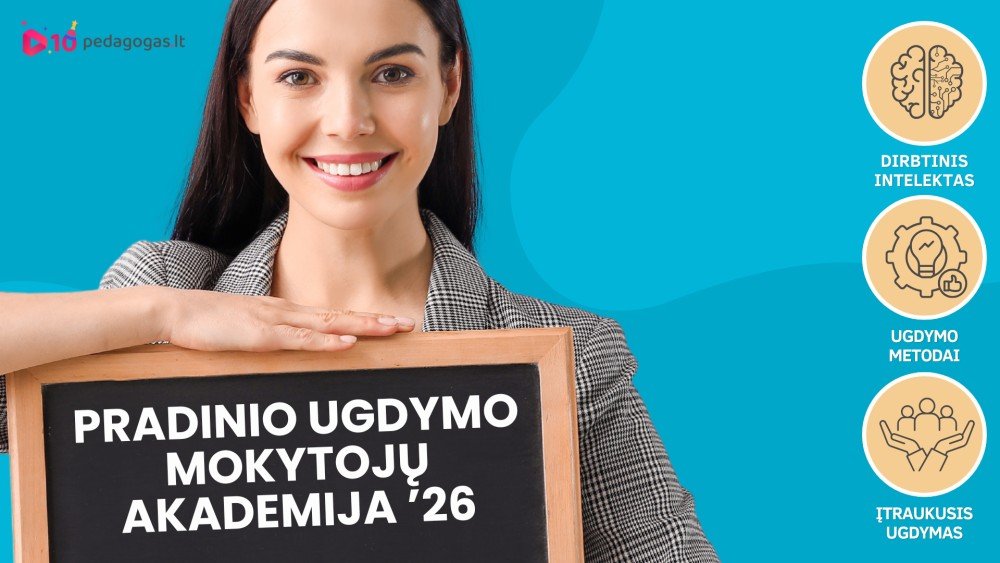 PRADINIO UGDYMO MOKYTOJŲ AKADEMIJA ʼ26