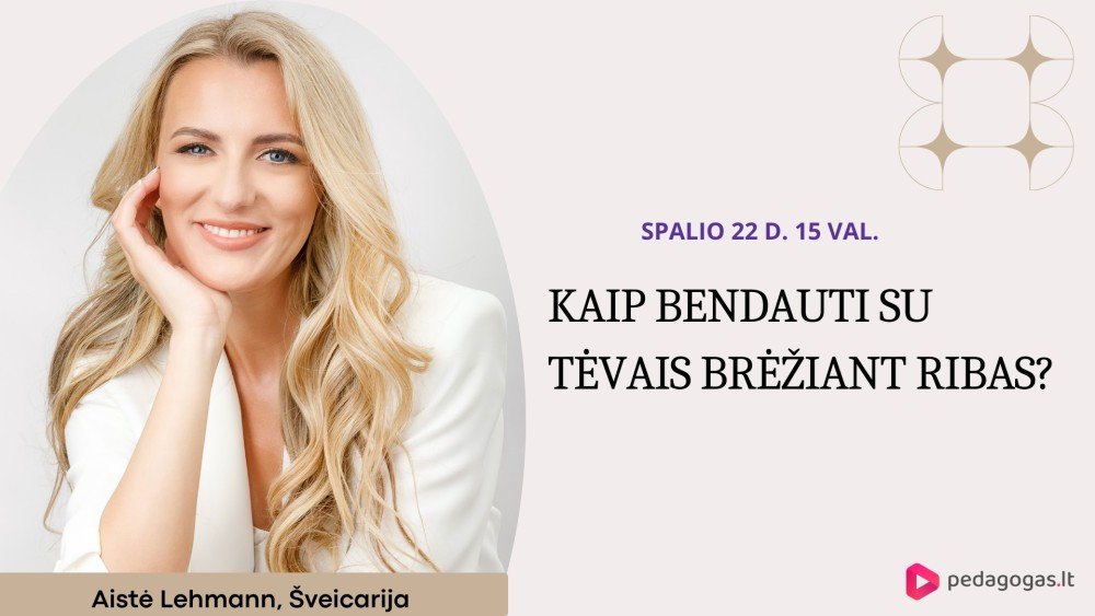 Kaip bendrauti su tėvais brėžiant ribas?