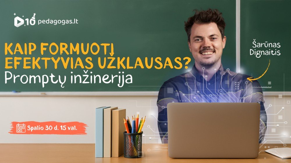 Kaip formuoti efektyvias užklausas? Promptų inžinerija