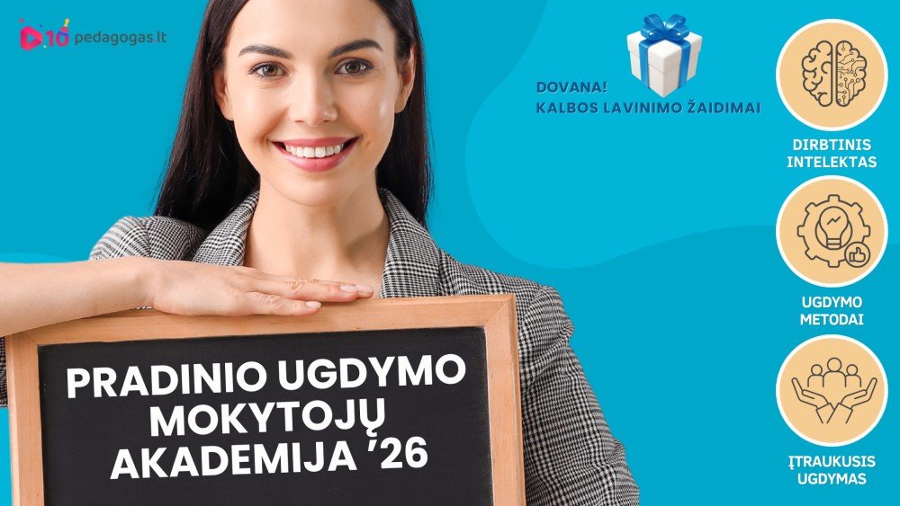 PRADINIO UGDYMO MOKYTOJŲ AKADEMIJA ʼ26