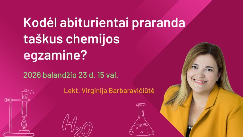 Kodėl abiturientai praranda taškus chemijos egzamine? Praktinės strategijos, kurias galėsite taikyti jau rytoj