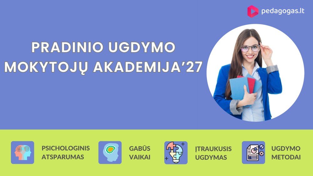 Pradinio ugdymo mokytojų akademija' 27