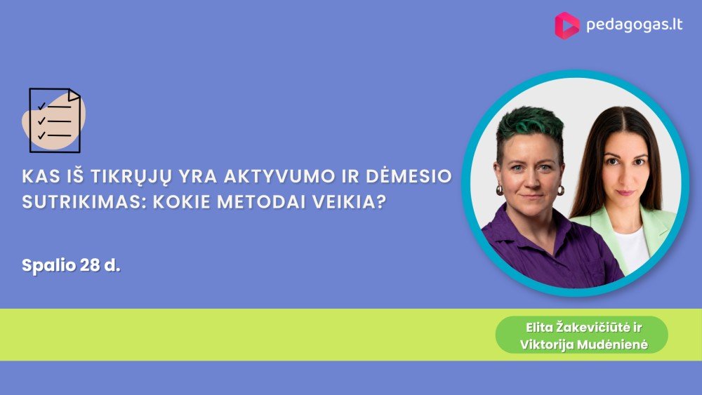 Kas iš tikrųjų yra aktyvumo ir dėmesio sutrikimas: kokie metodai veikia? 