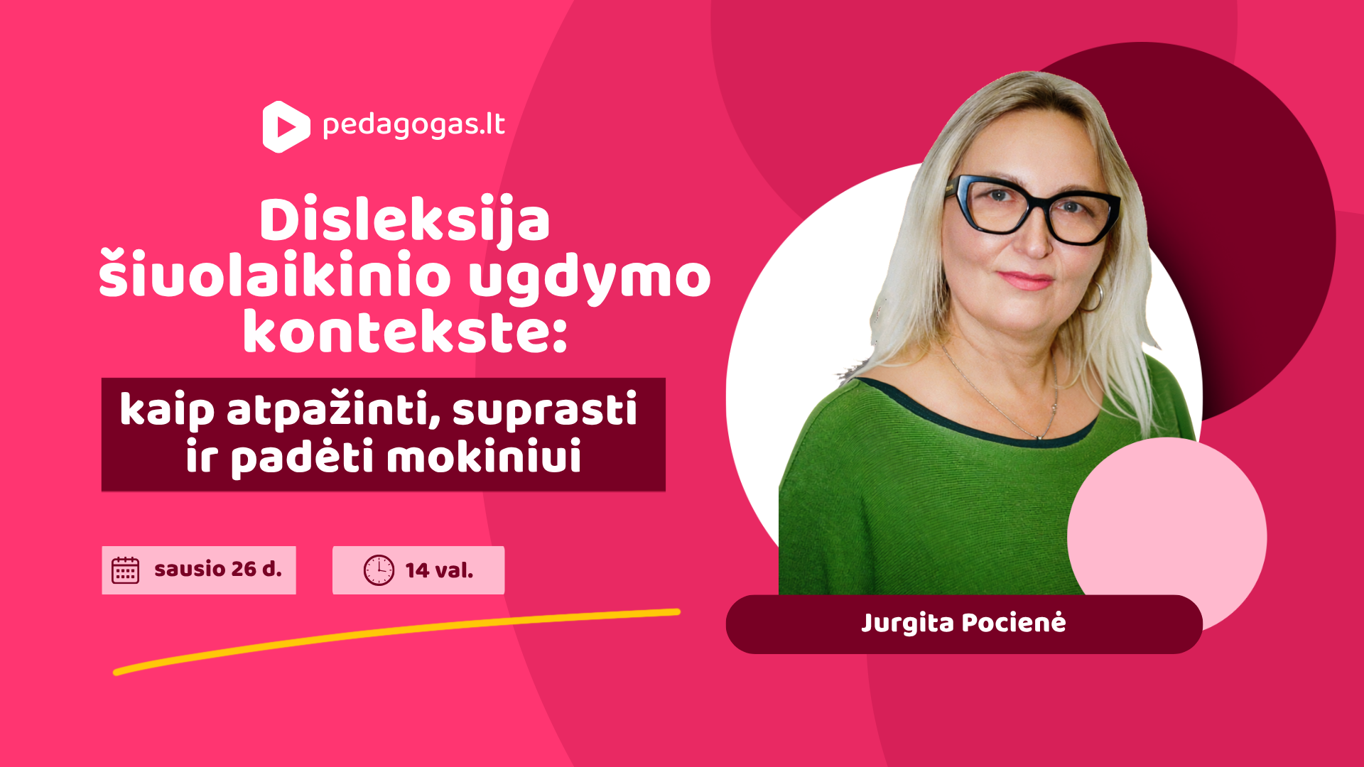 Disleksija šiuolaikinio ugdymo kontekste: kaip atpažinti, suprasti ir padėti mokiniui