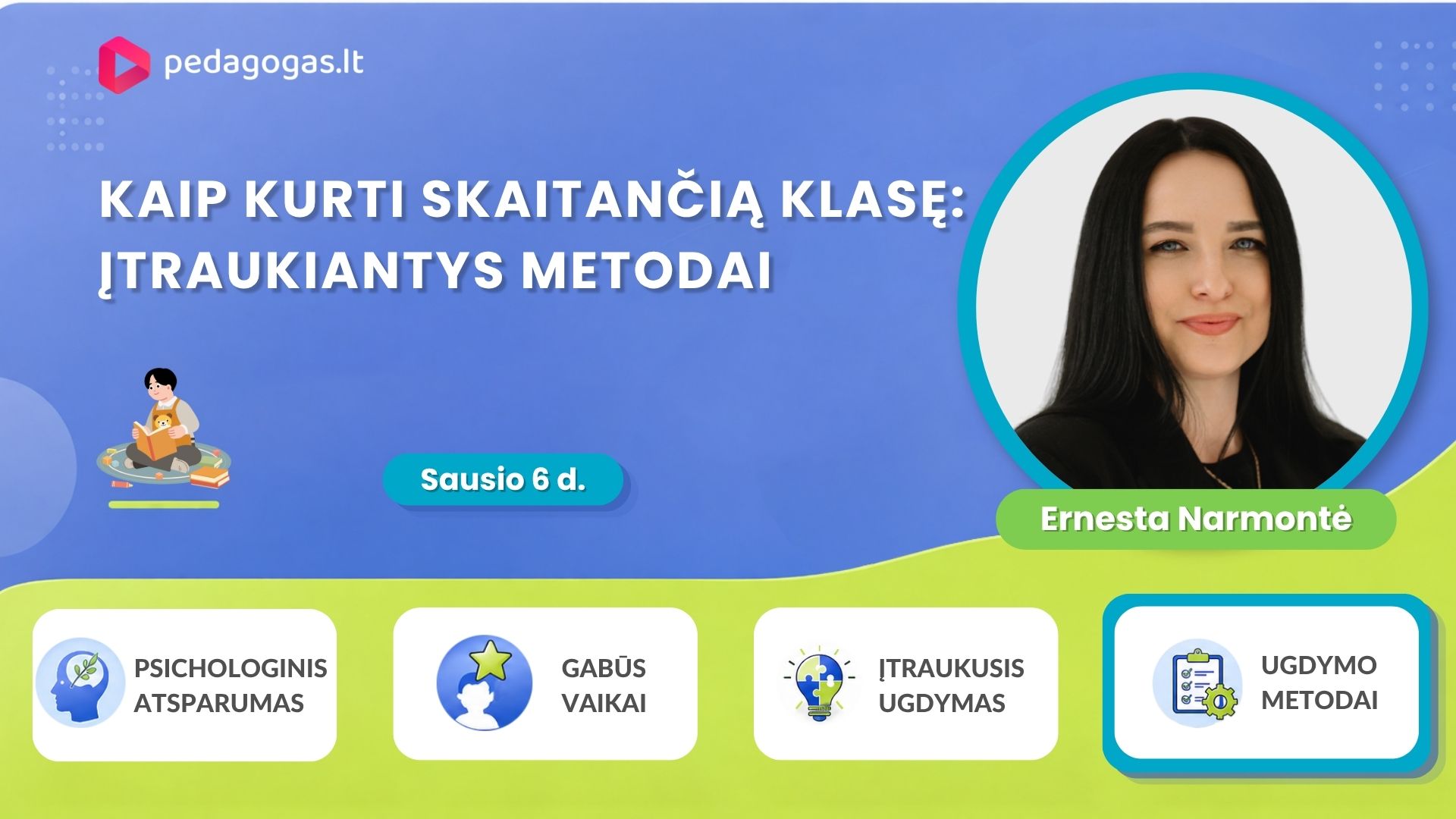 Kaip kurti skaitančią klasę: įtraukiantys metodai