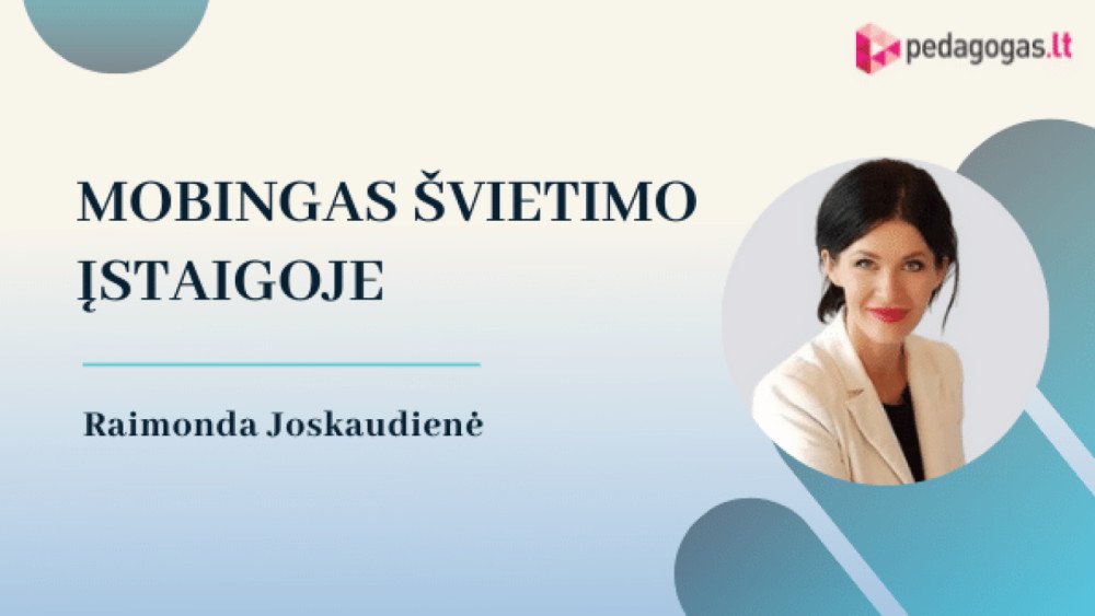 Mobingas švietimo įstaigoje