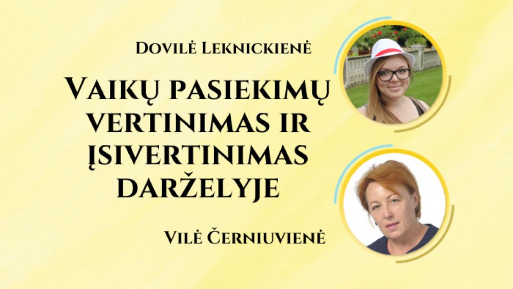 Vaikų pasiekimų vertinimas ir įsivertinimas ikimokyklinio ugdymo įstaigose