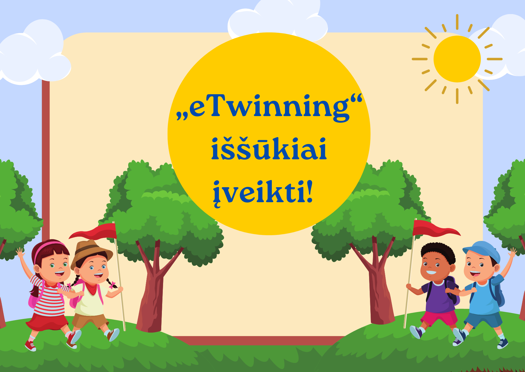 Klaipėdos vaikų laisvalaikio centras „eTwinning“ iššūkius įveikė 