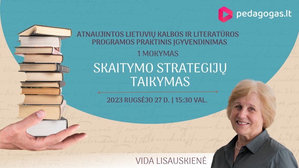 Skaitymo strategijų taikymas 