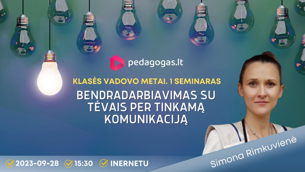 Bendradarbiavimas su tėvais per tinkamą komunikaciją