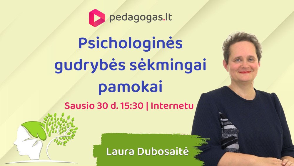 Psichologinės gudrybės sėkmingai pamokai